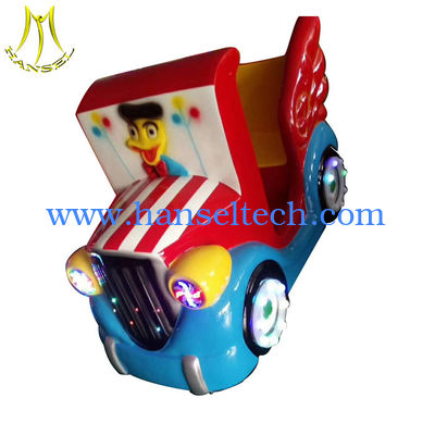 Hansel commercial grade amusement game machine kiddie rides with light المزود