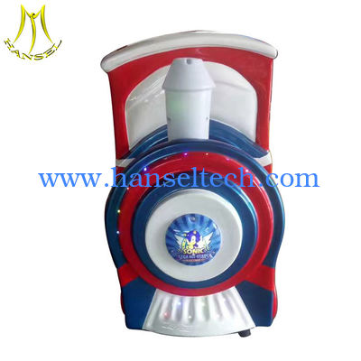 Hansel commercial grade amusement game machine kiddie rides with light المزود
