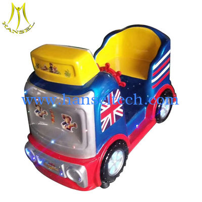 Hansel high quality children indoor amusement park electric coin operated rides المزود
