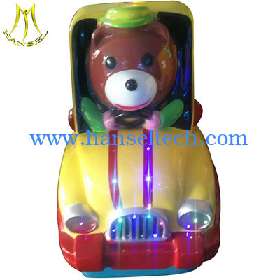 Hansel wholesale kids coin operated kiddie rides machines games for sale المزود