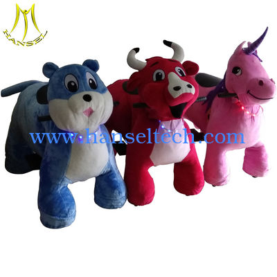 Hansel animal electric rides coin operation ride on horse toy for sale المزود