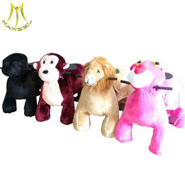Hansel happy rides on animal plush kids ride on electric animal scooter for sale المزود