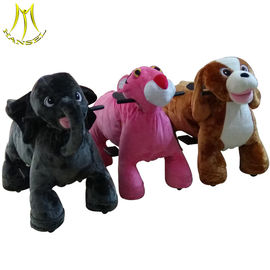 Hansel electric mountable plush motorized animal for shopping mall المزود