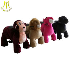 Hansel kids plush animals scooter kids toy ride for shopping mall المزود