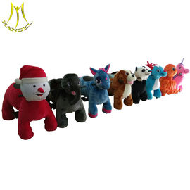 Hansel  wholesale children moving electronic ride on plush elephant المزود