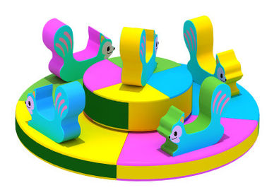 Hansel  soft outdoor playground equipment for kid indoor games animal carousel for baby المزود