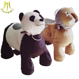 Hansel outdoor playground unicorn motorized plush animal electric scooter المزود
