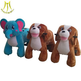 Hansel outdoor playground unicorn motorized plush animal electric scooter المزود