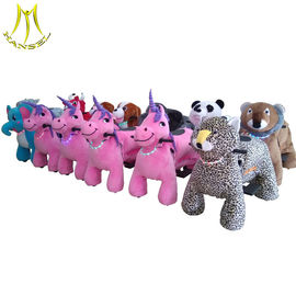 Hansel battery operated animal toys and four wheel electric scooter plush ride المزود