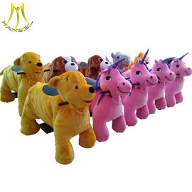 Hansel horse walking children ride on racing coin operating happy ride on animal المزود