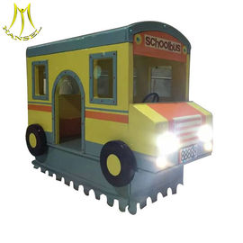 Hansel  children play game soft play car items for rent attraction large kiddie bus ride in mall المزود