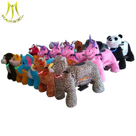 Hansel entertainment kiddy rides plush riding animals ride on animal toy المزود