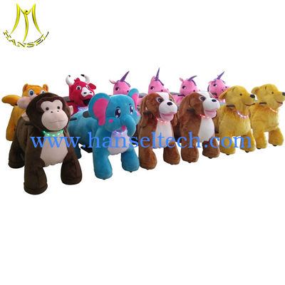 Hansel kids toy motorized go cart child electric stuffed animal rides المزود