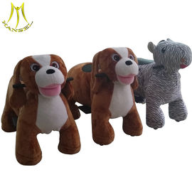 Hansel stuffed animals ride on toys coin operation motorized animals المزود