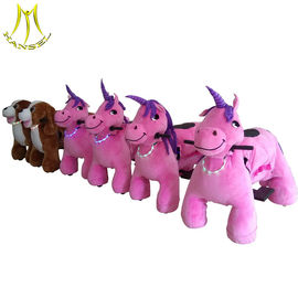 Hansel fun arcade game amchine plush animal toy for children ride المزود