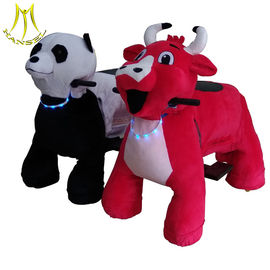 Hansel  kids and adult ride on toys plush animal walking toy for indoor playground المزود