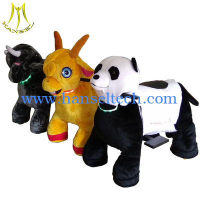Hansel   funny riding on coin operated dog walking machine المزود