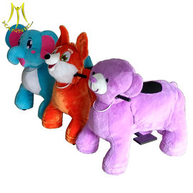 Hansel  coin operated unicorn motorized plush animal for mall المزود