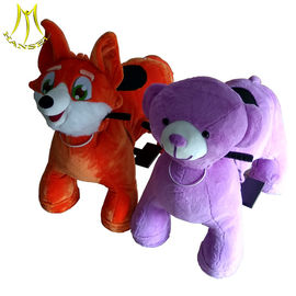 Hansel  coin operated unicorn motorized plush animal for mall المزود