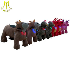 Hansel  high quality   luna park rides electric ride on toy unicorn in mall المزود