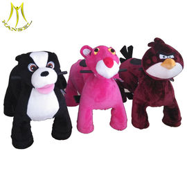 Hansel  popular children ride on stuffed animal dinausour for mall المزود