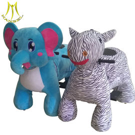 Hansel amusement indoor plush walking animals electric scooter for sale المزود