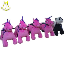 Hansel hot selling coin operated kiddie rides electric animal scooter المزود
