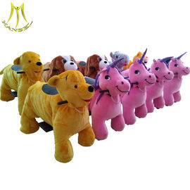 Hansel plush cheap electric stuffed battery operated animal ride المزود