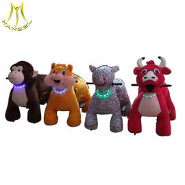 Hansel  children amusement-kiddie-rides ride on electrical animal toy car with light المزود