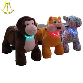 Hansel 	2018 attraction plush unicorn electric scooter ride on animal toy المزود