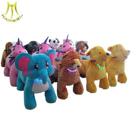 Hansel kids game machine amusement park motorized stuffed animals riding المزود