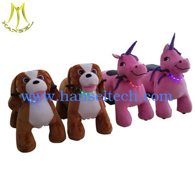 Hansel   children play games battery operated plush animal electric scooter المزود