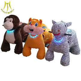 Hansel shopping mall electric battery powered plush ride on animal المزود