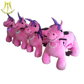 Hansel   funfair rides for sale children ride on cars coin operated kiddy ride stuffed animals with wheels المزود