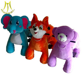 Hansel  coin operated battery car walking robot ride plush toy ride المزود
