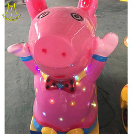 Hansel  kiddie rides with tokens amusement park pink pig ride المزود
