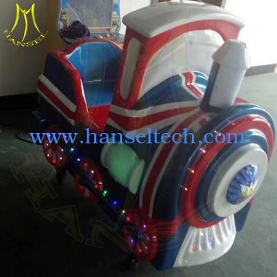 Hansel Used fiber glass kiddie rides happy riding funny racing car المزود