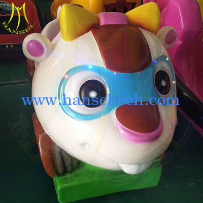 Hansel Used fiber glass kiddie rides happy riding funny racing car المزود