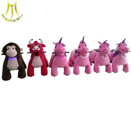 Hansel children rides mall ride on toys plush electric animal scooters المزود