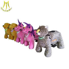 Hansel   hot coin operated rideable horse toys plush animal toy rides المزود