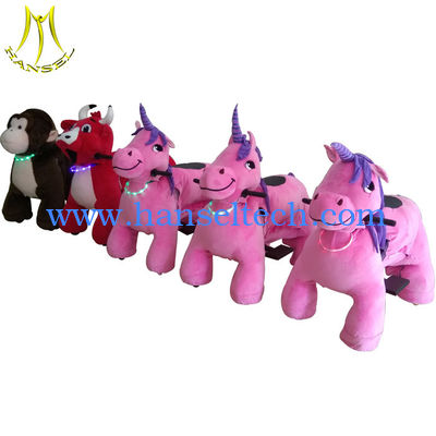 Hansel 2018 guangzhou electric walking dinosaur ride in shopping mall المزود