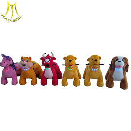 Hansel hot selling toys kids battery operated bull plush ride for kids المزود