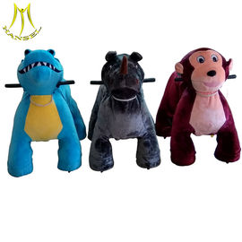 Hansel  walking and coin operated ride toys panda toy ride safari rides for mall المزود