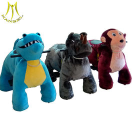 Hansel  walking and coin operated ride toys panda toy ride safari rides for mall المزود