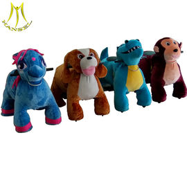 Hansel  coin operated electric plush rideable animal toy unicorn electric scooter with battery المزود