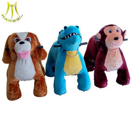 Hansel  coin operated electric plush rideable animal toy unicorn electric scooter with battery المزود
