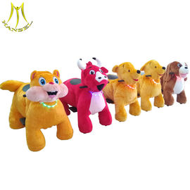 Hansel electric walking kiddie ride on stuffed animal scooter for sale المزود