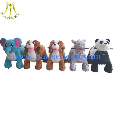 Hansel kids game machine electric scooters battery operated animal ride المزود