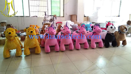 Hansel import amusement equipment coin operated electric ride on animals المزود