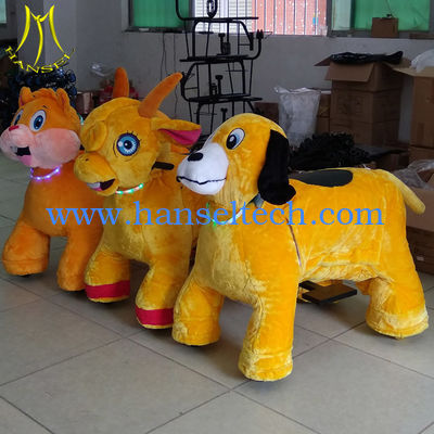 Hansel  kids entertainment equipment ride on animal toy animal scooters in mall المزود